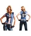 Camiseta Motorbiker Girl Talla S