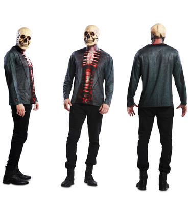 camiseta-skeleton-talla-s