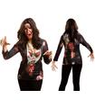 Camiseta Zombie Girl Talla S