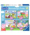 Puzzle Peppa Pig 4 In A Box