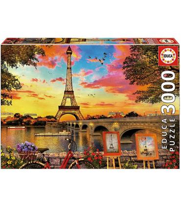 puzzle-puesta-de-sol-en-paris-3000-pz
