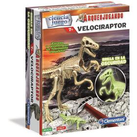arqueojugando-velociraptor-fluorescente