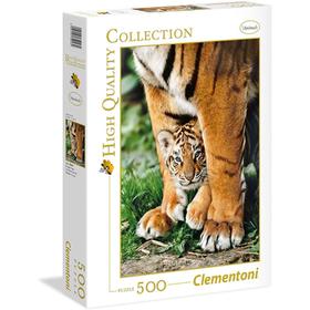 puzzle-tigre-de-bengala-y-su-madre-500-pz