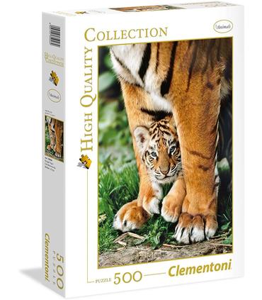 puzzle-tigre-de-bengala-y-su-madre-500-pz