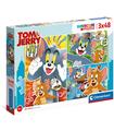 Puzzles Tom And Jerry 3x48 Pz