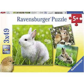 puzzle-conejitos-lindos-3x49-pz