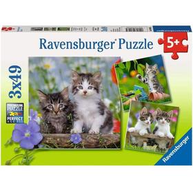 puzzle-gatitos-atigrados-3x49-pz