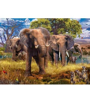 familia-de-elefantes-puzzle-500-pz
