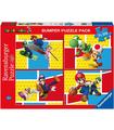 Puzzle Super Mario 4x100 Bumper Pack