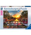 Puzzle Bicicletas En Amsterdam 1000 Pz