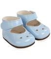 Set Zapatos Azules Para Muñecos 45 Cm