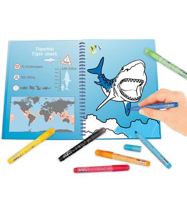 dino-world-libro-de-colorear-underwater