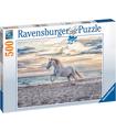 Puzzle Caballo En La Playa 500 Pz