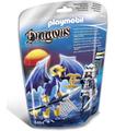 Playmobil 5464 Dragons Dragon Hielo con Guerrero