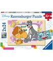 Puzzle Cachorros Favoritos de Disney 2x24 Piezas