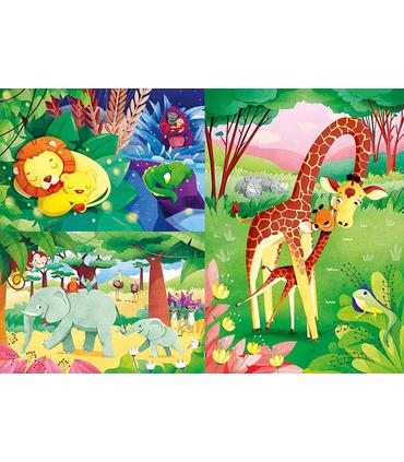 puzzle-animales-de-la-savana-3x48-piezas