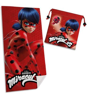 toalla-ladybug-con-bolsa-merienda