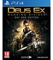 Deus Ex Mankid Divided D1 Ps4 - Reacondicionado