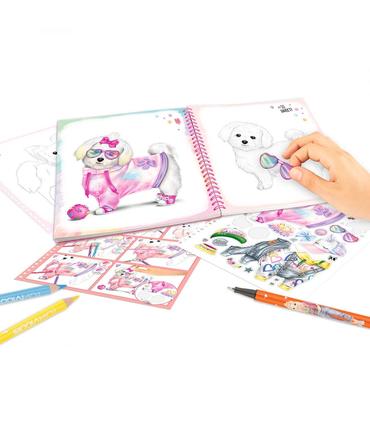 topmodel-create-your-del-doggy-colouring-book