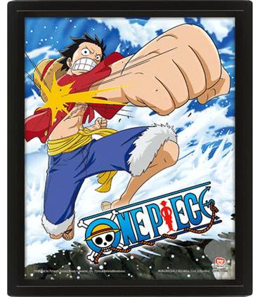 cuadro-3d-gum-gum-pistol-one-piece