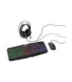 Combo Gaming:Auriculares/Teclado/Raton