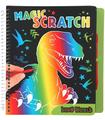 Dino World Magic-scratch Book