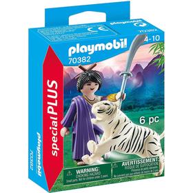 playmobil-70382-luchadora-asiatica-con-tigre