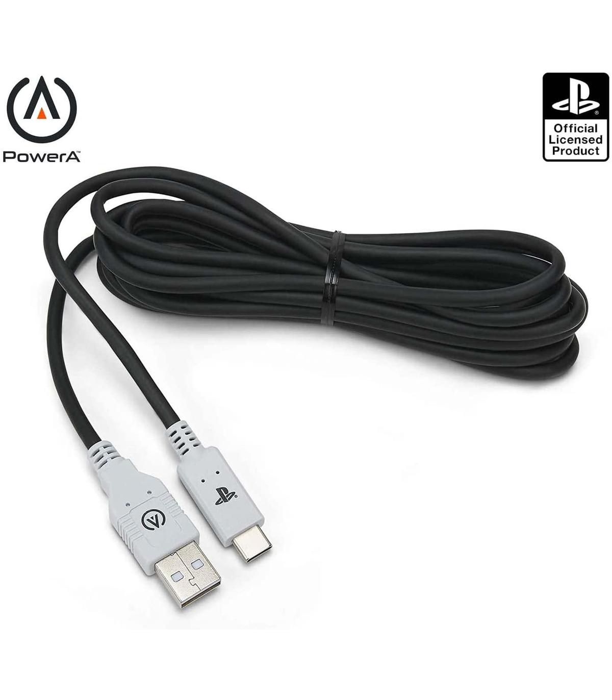 Cable de alimentación USB para Ps5 Controller Gamepad Accesorios Tipo-C  Cable de carga