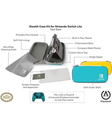 bolsa-stealth-case-kit-turquesa-amarillo-switch-lite-power