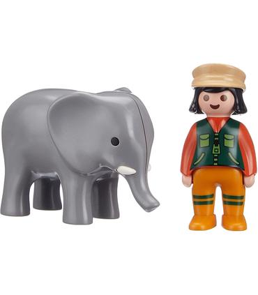 playmobil-9381-123-cuidadora-con-elefante