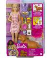 Barbie Perritos Recien Nacidos Rubia