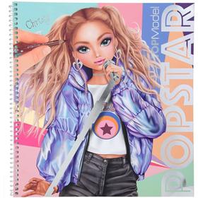 topmodel-popstar-para-colorear