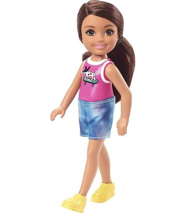 barbie-chelsea-doll-morena-con-cola