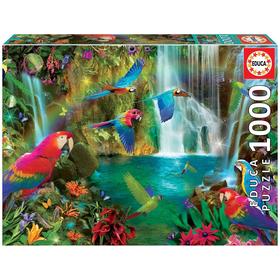 puzzle-loros-tropicales-1000pz