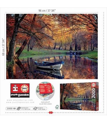 puzzle-barca-en-el-lago-2000pz