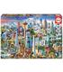 puzzle-simbolos-de-norte-america-1500pz