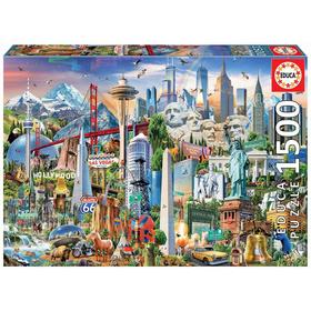 puzzle-simbolos-de-norte-america-1500pz