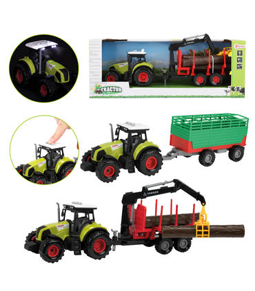 tractor-con-remolque-friccion-luz-y-sonido-surtido