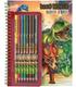dino-world-libro-de-colorear-con-lapices