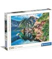 Puzzle Hallstat Montaña Sobre Lago 1500Pz