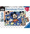 Puzzle Mickey Mouse 2 X 24 Pz