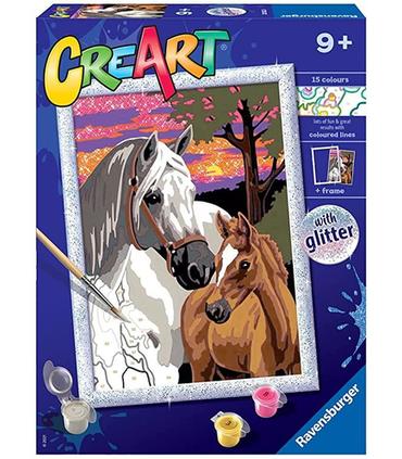 creart-serie-d-caballos-al-atardecer