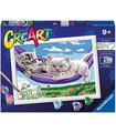Creart Serie D Classic - Gatitos En La Hamaca