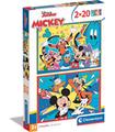 Puzzle Mickey 2x20 Piezas