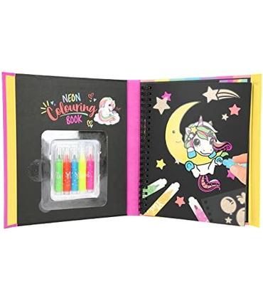 ylvi-set-libro-de-colorear-neon