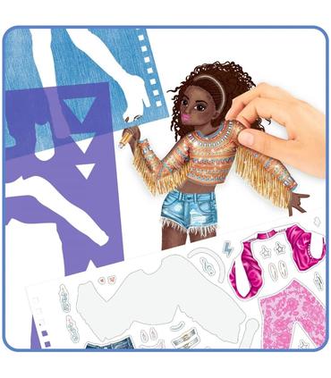 topmodel-popstar-para-colorear