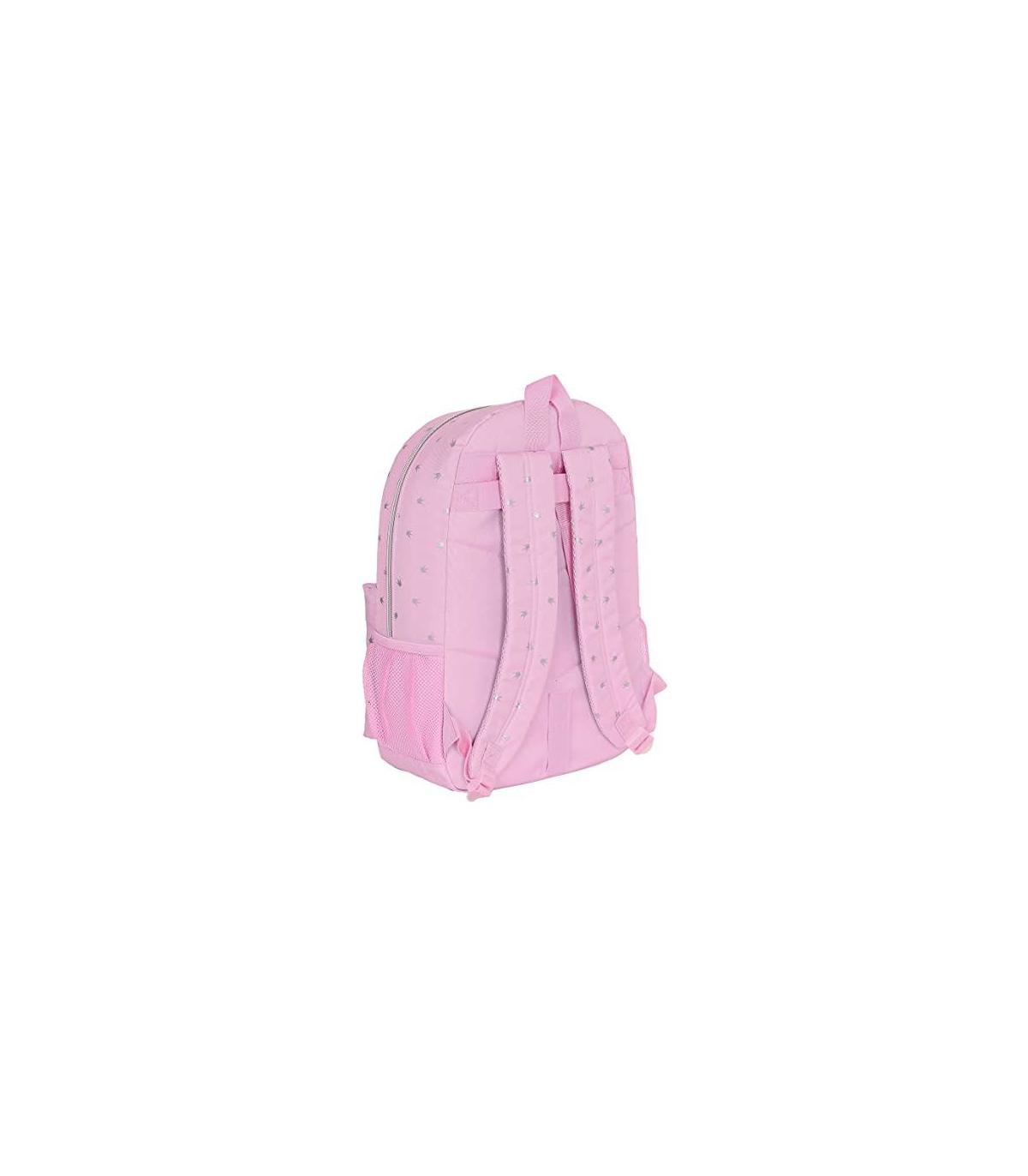 Mochila escolar arcoiris rosa - RUBIO
