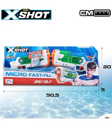 x-shot-water-set-2-pistolas-agua-micro-fast-fill