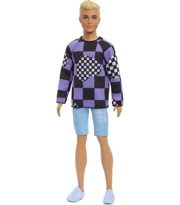 ken-barbie-fashionista-sudadera-corazones-a-cuadros