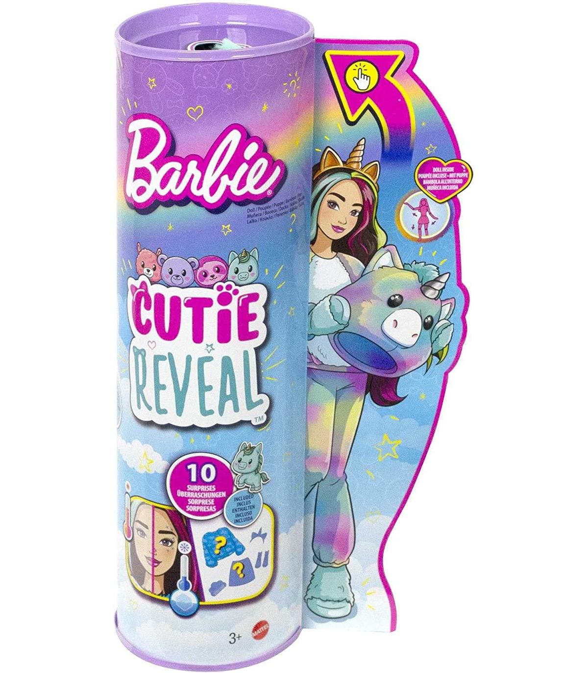 Barbie Cutie Reveal Serie Fantasia Unicornio